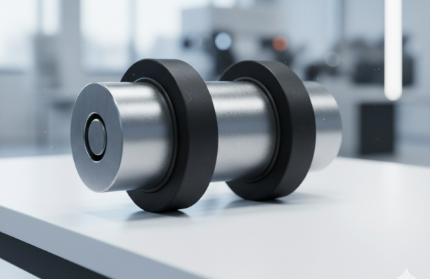 Rubber-metal parts